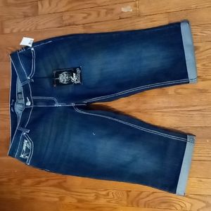 Love Indigo Women Denim jeans Pants,14W,blue